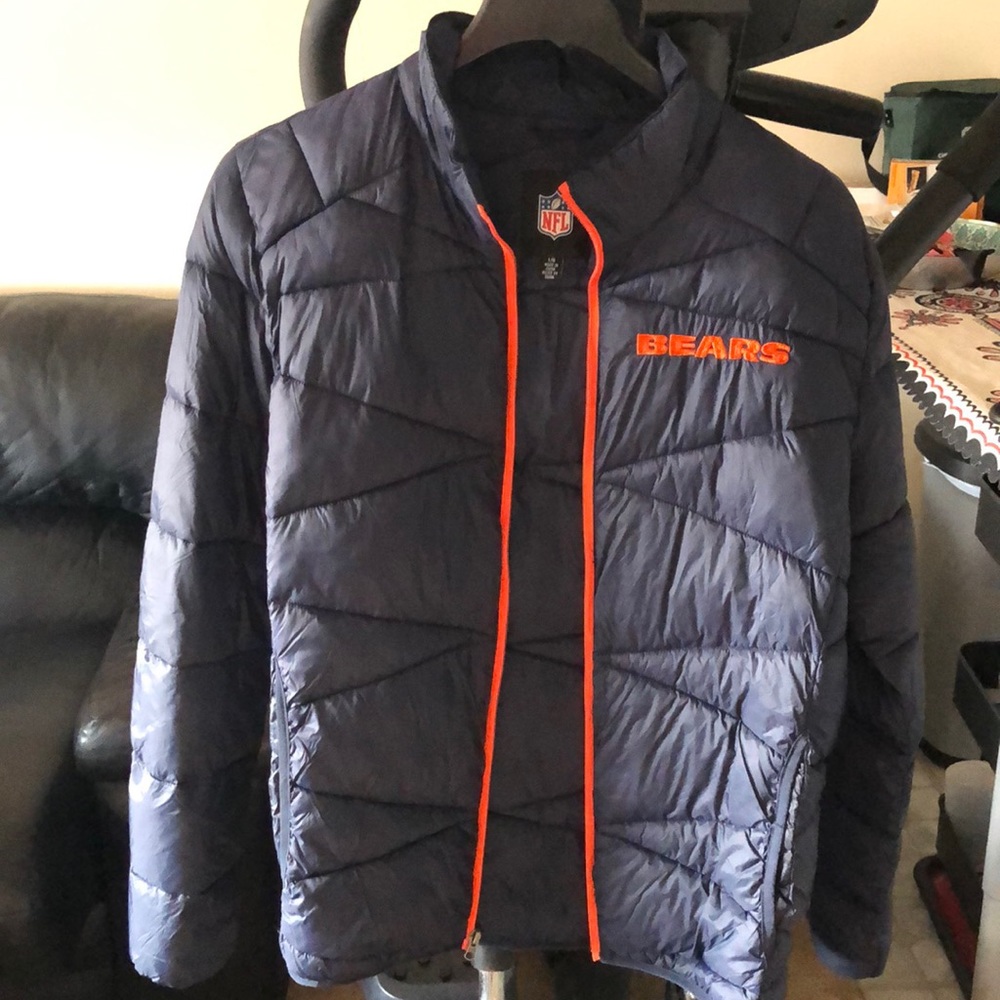 NFL puffer jacket - Chicago bears Large